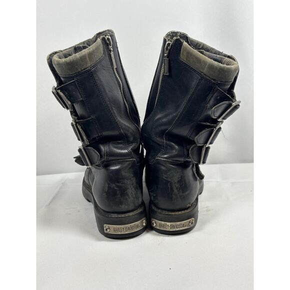 Vintage Harley-Davidson Motorcycle Boots main image 4